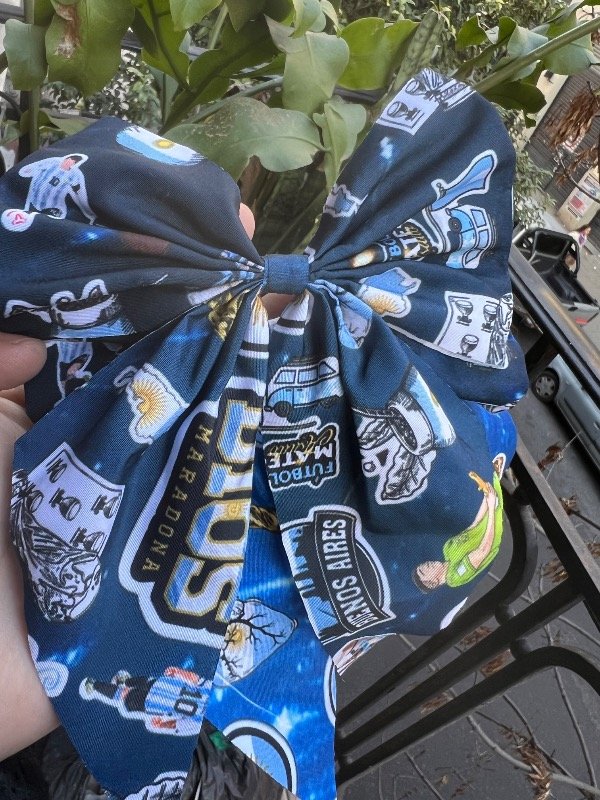 Producto - 2 moños azul Argentina