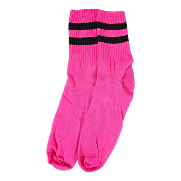 Producto - Media Caña Fucsia Rayas Negras