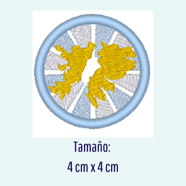 Producto - Matriz de Bordado - Escarapelas 2026 - " Malvinas con Rayas" - 1