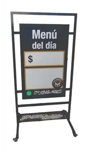 Producto - Cartel De Pie Porta Macetero Maxi 1,7MTS x 90CM