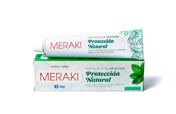 Producto - Pasta Dental Menta Gel Envase De Aluminio Meraki 90Grs