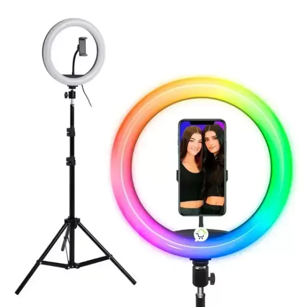 Producto - Aro Luz Rgb 36cm Tripode soporte MJ36 - 1