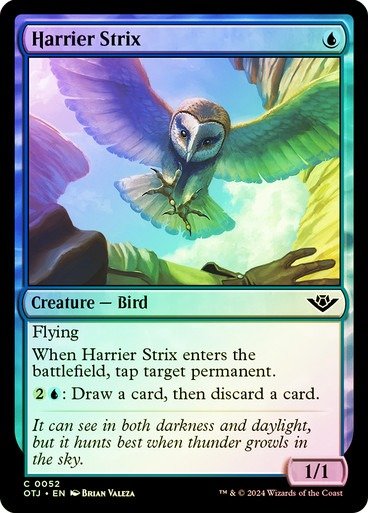 Producto - Harrier Strix Foil  Outlaws of Thunder Junction