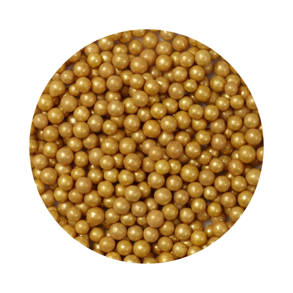 Producto - Perlas Doradas 4mm 30 gr