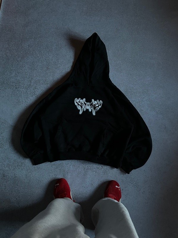 Producto - HODDIE BOXY FIT EXCLUSIVE BLACK