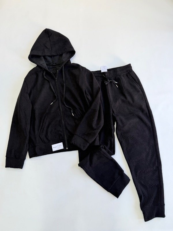 Producto - Conjunto de corderoy frisado campera + joggins