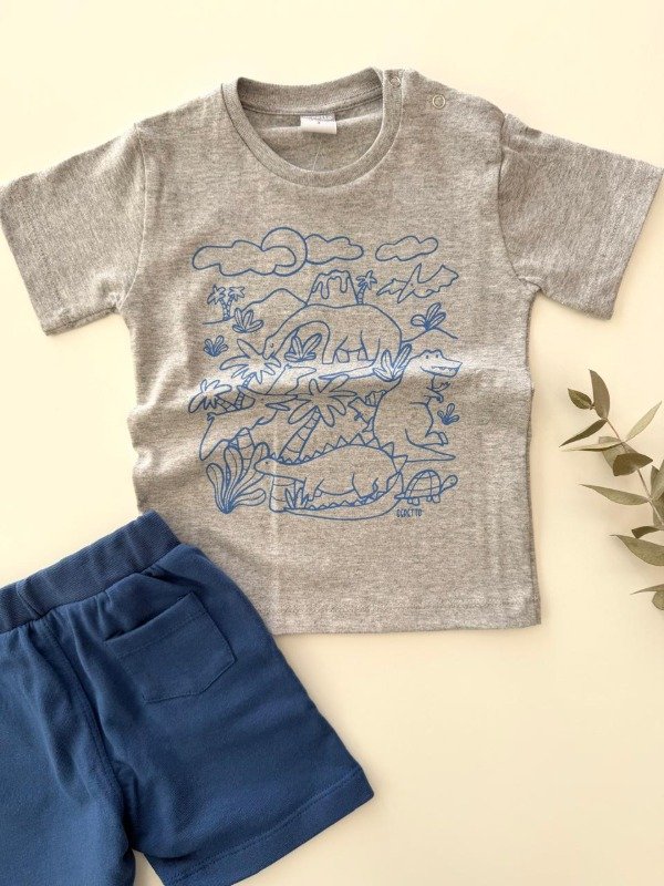Producto - Remera m/cortas Dinos