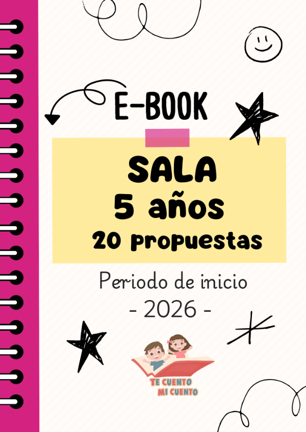 Producto - E - Book Periodo de inicio - 20 propuestas Sala de 5 años