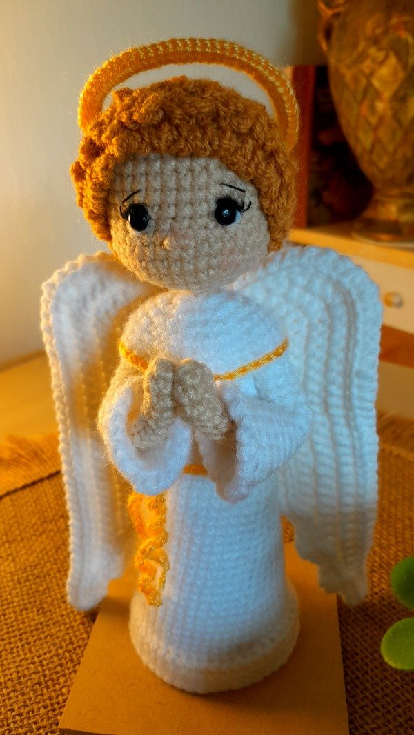 Producto - Angelito de la Guarda Blanco Algodón