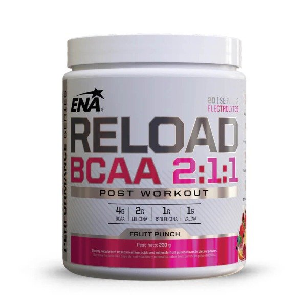 Producto - RELOAD BCAA 2:1:1 - ENA - 220GRS