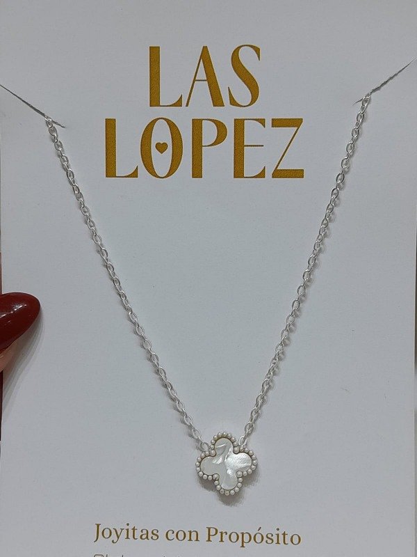 Producto - COLLAR VAN CLEEF BLANCA INDIVIDUAL