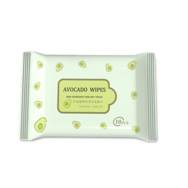 Producto - Toalliitas desmaquillantes Avocado palta 10pcs - 0