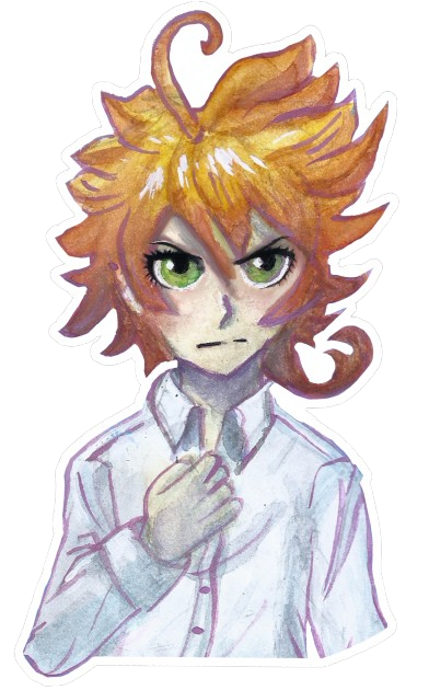 Producto - Sticker Emma - The promised Neverland