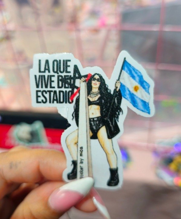 Producto - La que vive del estadio transparente