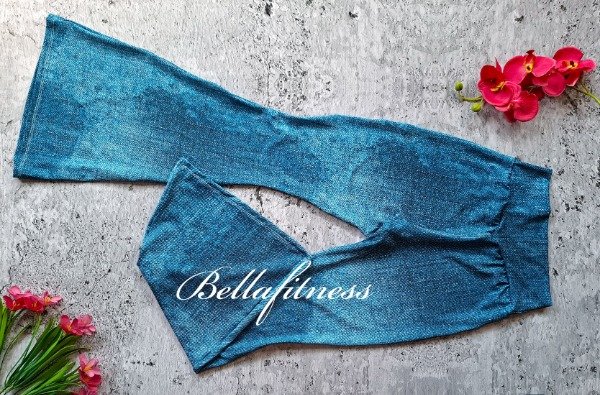 Producto - Legg Flare Fake Denim Talle M