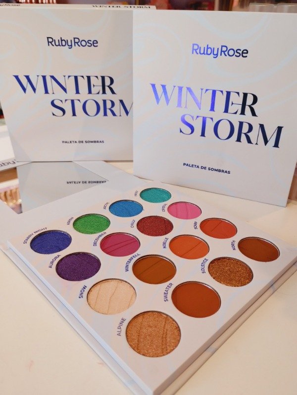 Producto - Paleta "Winter storm" Ruby rose