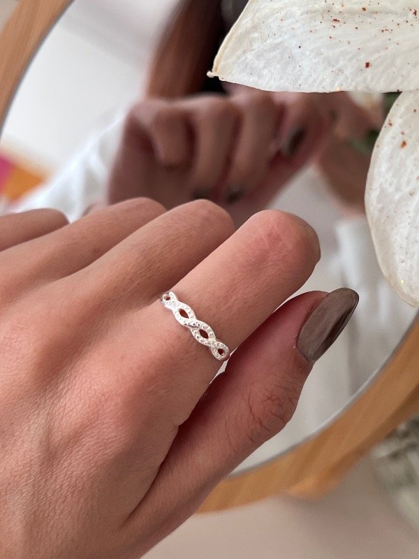 Producto - Anillo de plata Lena