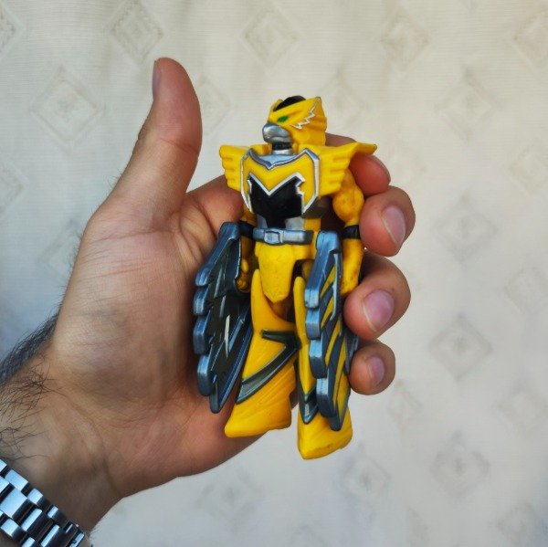 Producto - Yellow Mystic Force Zord Armor 10 cm Completo (Mystic Force) - 0