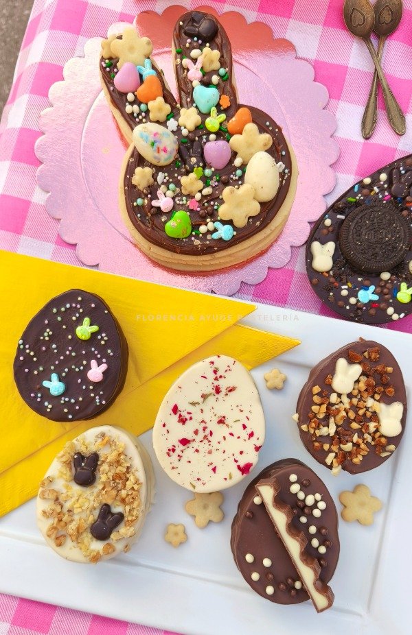 Producto - Box alfajores huevo de pascua - dos opciones de cantidad