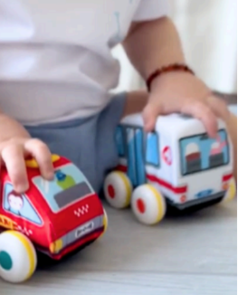 Producto - DA010  CAMIONES DE TELA PULLBACK DISPLAY