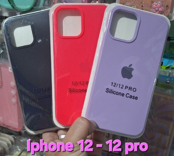 Producto - Fundas silicona original. IPhone 12- 12 pro