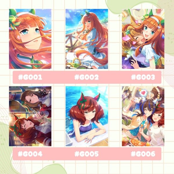 Producto - Umamusume Pretty Derby 2 // Postales holográficas - 7