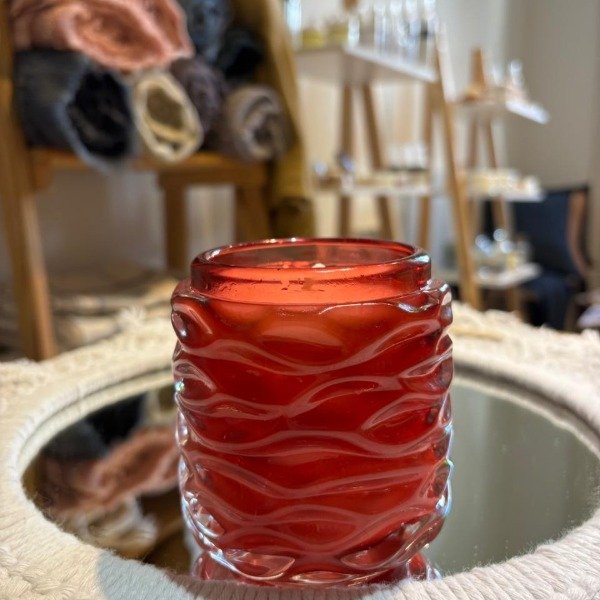 Producto - Cilindro rojo ondas