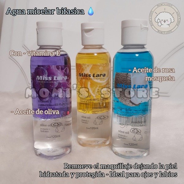 Producto - Agua micelar bifasica Miss Lara
