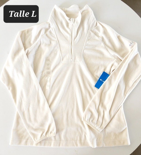 Producto - Buzo micropolar columbia talle L crudo