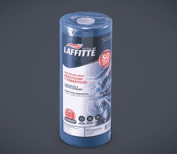 Producto - Rollo Microfibra 30x30 50un Laffitte