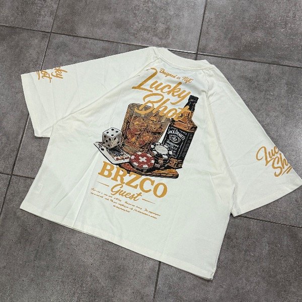 Producto - REMERA BOXY SHOT NATURAL