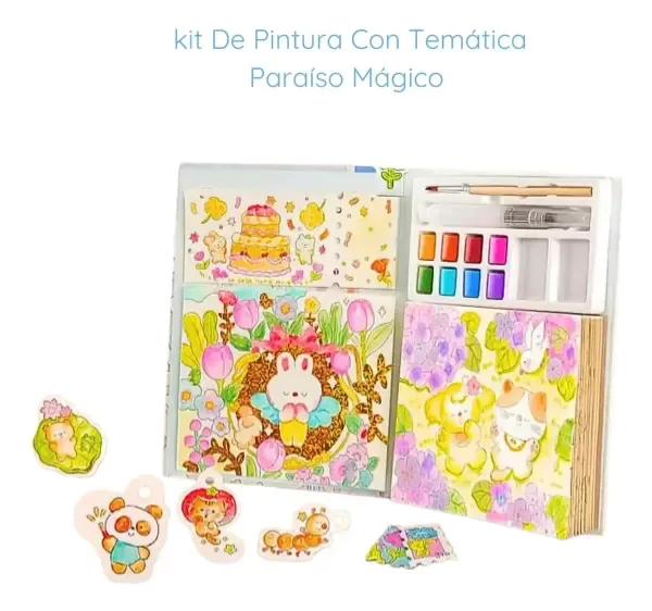 Producto - Jar Melo Libro de Pintura al Agua: Magia y Color