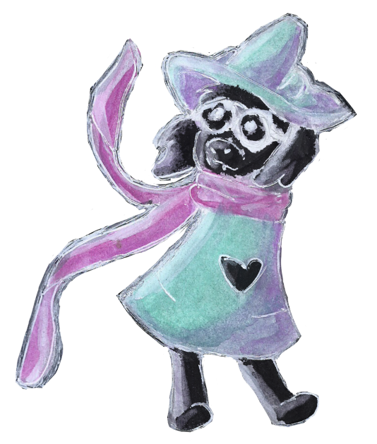 Producto - Sticker Ralsei - deltarune