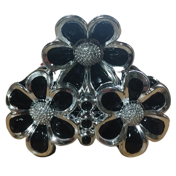 Producto - Broches Para Pelo mujer S/metal Flores Con Strass X unidad - 3