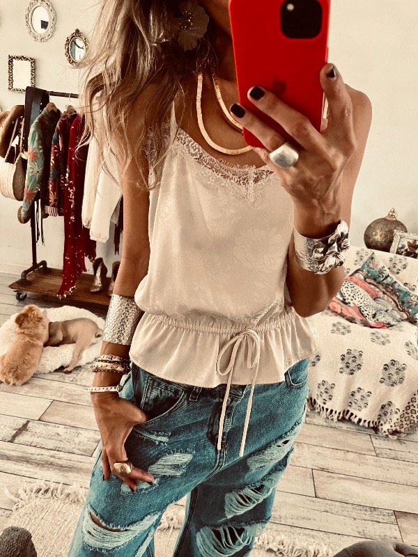 Producto - Musculosa Bernina marfil - 0