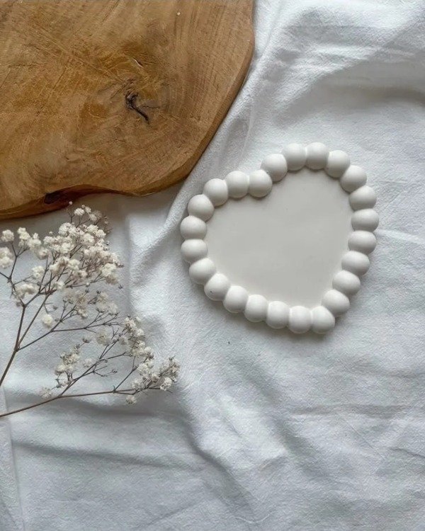 Producto - Molde bandeja corazon burbujas