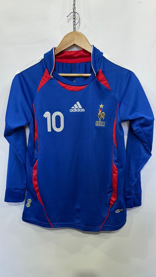 Producto - Zidane Francia Titular 2006 Mundial Germany Manga Larga