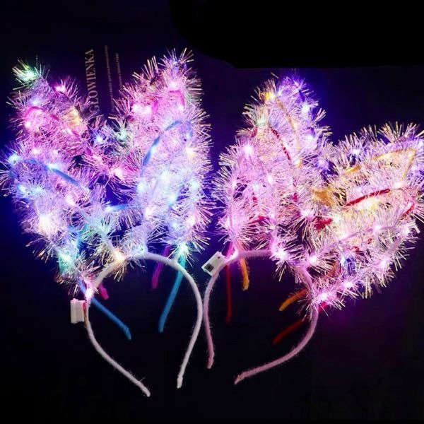 Producto - Vinchas Conejas BRILLOS Led x 10
