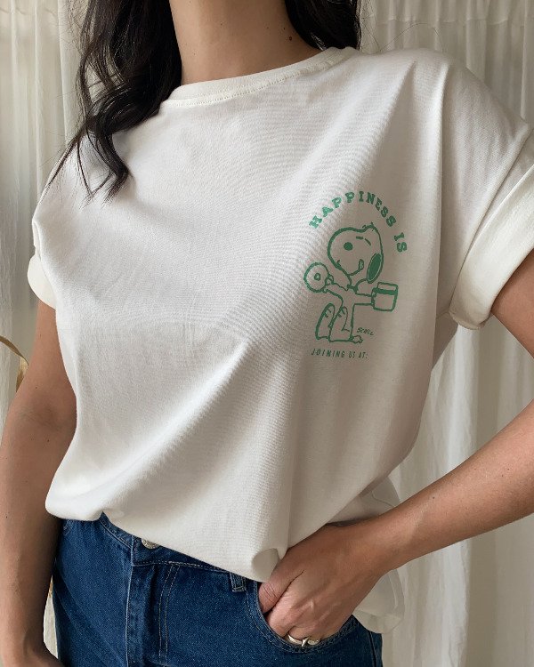 Producto - Remerón Snoopy Crema - 2