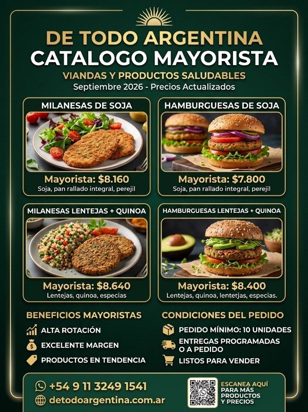 Producto - HAMBURGUESAS DE LENTEJAS  MAS QUINOA. ART: ORGCOMHLQDTA - 525268