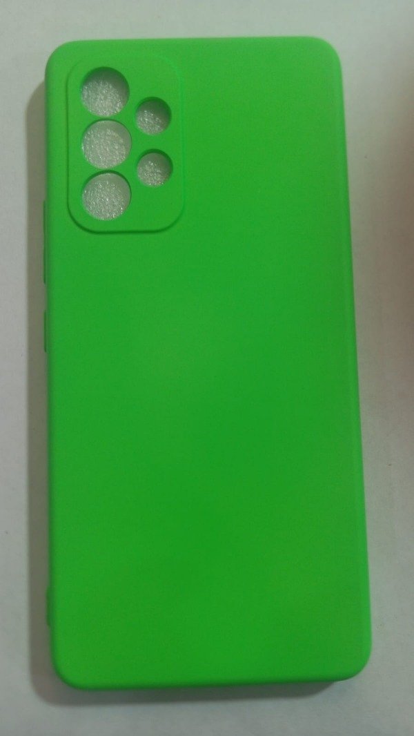 Producto - Funda Silicone Case Verde Fluor para Samsung A53