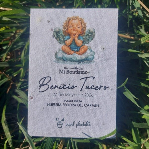Producto - Tarjeta Plantable Bautismo - 8
