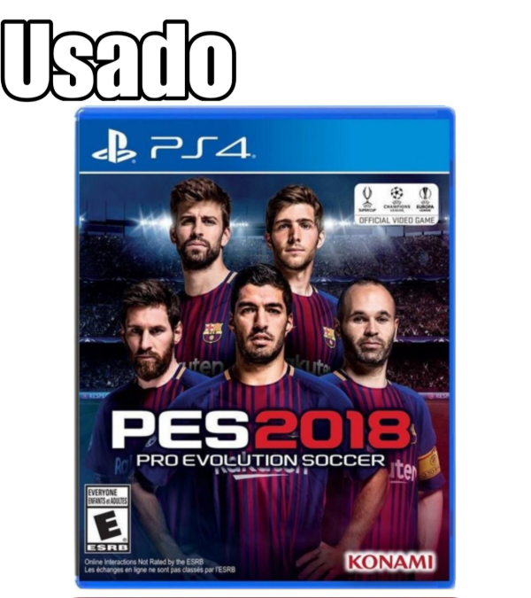 Producto - Pes 2018 Juego Físico Usado PS4