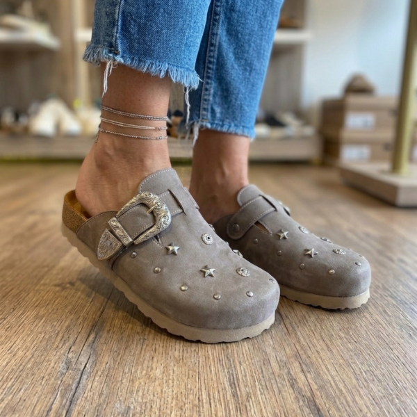 Producto - Zueco Indra Calena visón