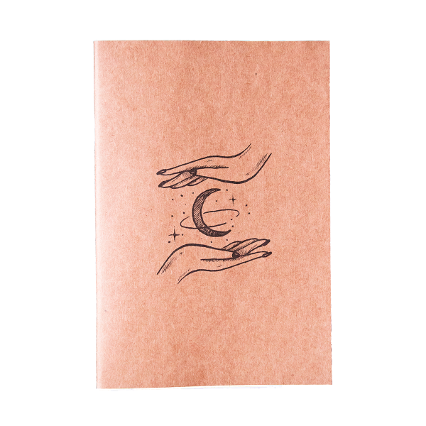 Producto - Libreta A6 La Luna entre las Manos