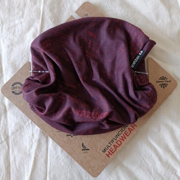 Producto - Cuellito multifunción Bordó Yazuca