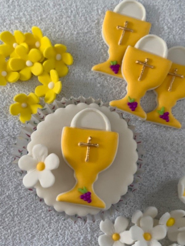 Producto - Cáliz de comunión en pastillaje x12 unidades