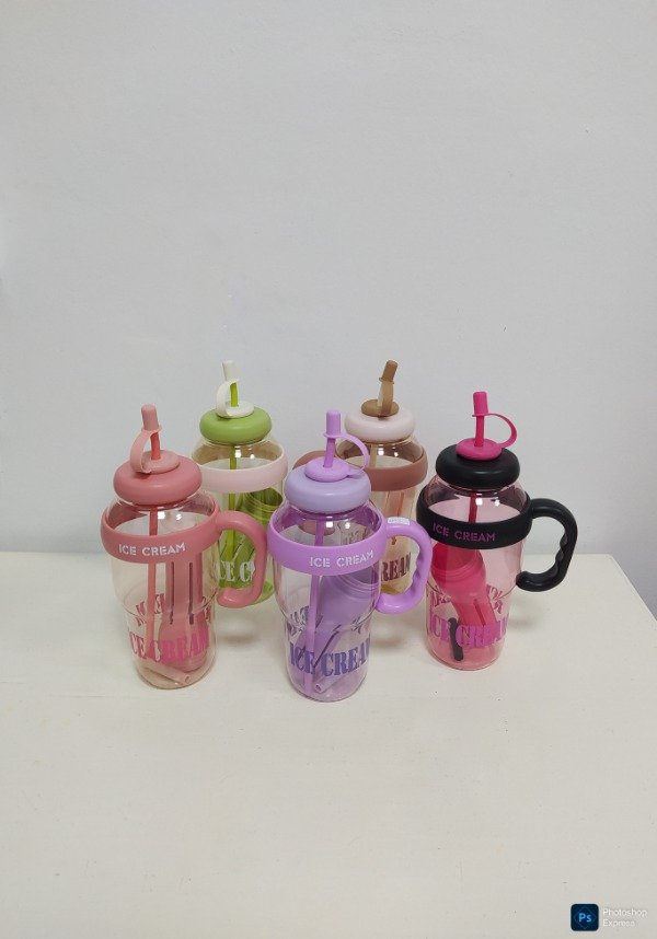 Producto - Vaso plástico tomatodo ice cream con filtro