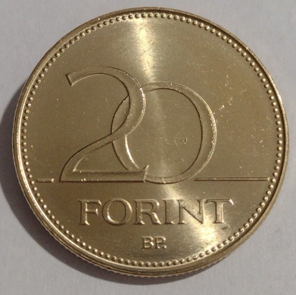 Producto - Hungría 20 Forint 2020. Tributo a los Héroes COVID-19 - 1