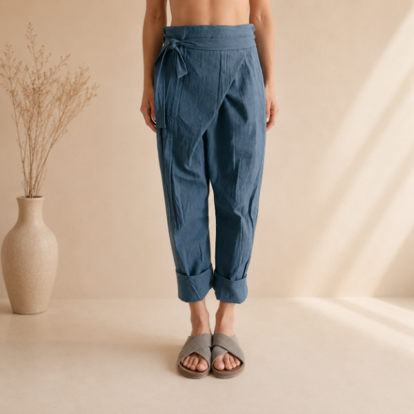 Producto - Pantalon Cruzado Azul Acero - 0